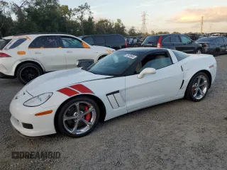2013 Chevrolet Corvette Grand Sport 3LT with VIN 1G1YW2DW9D5110185, listed as a Copart auction lot 76976584 with Not provided miles and Non repairable. Bid and sale history available at DreamBid. Image 1.