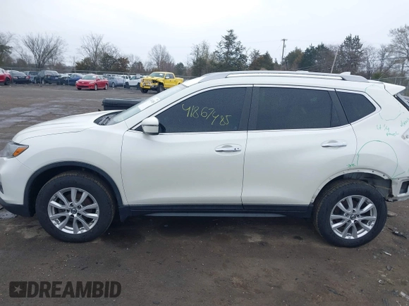 2019 Nissan Rogue SL with VIN 5N1AT2MV7KC737965, listed as a IAAI auction lot 41867485 with 71,782 mi miles. Bid and sale history available at carsss.com. Image 14.