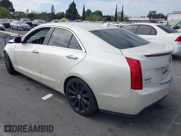 2013 Cadillac ATS Premium with VIN 1G6AF5SX5D0138524, listed as a IAAI auction lot 41909803 with 152,448 mi miles. Bid and sale history available at carsss.com. Image 3.
