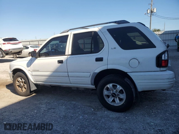 2001 Isuzu Rodeo S with VIN 4S2CK58W514310849, listed as a Copart auction lot 89221945 with 138,720 mi miles and Salvage title. Bid and sale history available at DreamBid. Image 2.