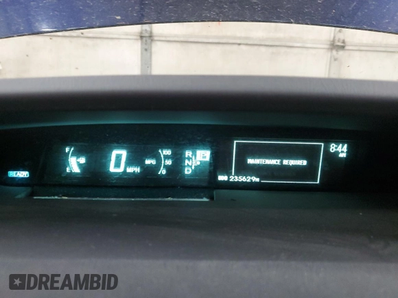 2014 Toyota Prius Four with VIN JTDKN3DU4E1751449, listed as a Copart auction lot 51765255 with 235,629 mi miles and Salvage Title. Bid and sale history available at carsss.com. Image 9.
