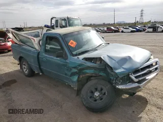 1998 Ford Ranger XL with VIN 1FTYR10C6WUC52233, listed as a Copart auction lot 56231925 with 198,687 mi miles and Salvage title. Bid and sale history available at DreamBid. Image 4.