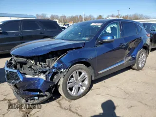 2019 Acura RDX w/Advance Pkg with VIN 5J8TC2H76KL030589, listed as a Copart auction lot 47542075 with 85,229 mi miles and Salvage Title. Bid and sale history available at carsss.com. Image 1.