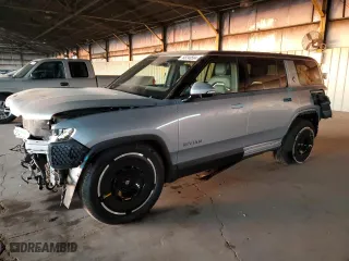 2025 Rivian R1S Adventure with VIN 7PDSGBBA4SN052199, listed as a Copart auction lot 85240594 with NaN miles and Salvage Title. Bid and sale history available at carsss.com. Image 1.