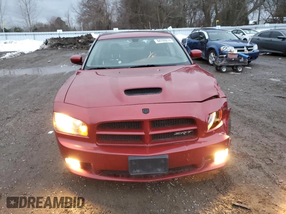 2006 Dodge Charger SRT-8 with VIN 2B3LA73W16H480803, listed as a Copart auction lot 84769274 with 110,243 mi miles and Salvage Title. Bid and sale history available at DreamBid. Image 5.