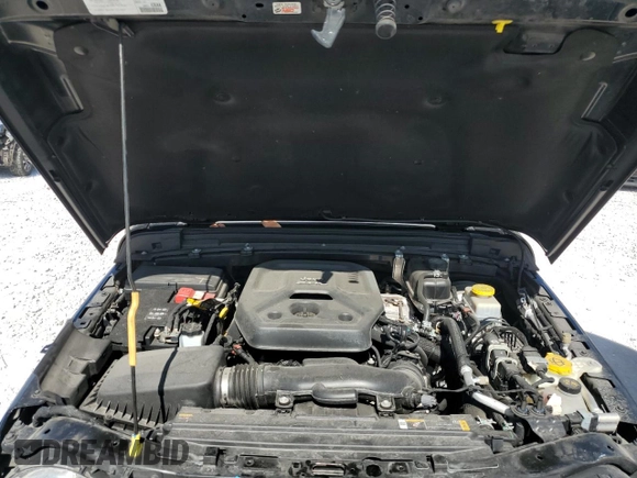 2022 Jeep Wrangler Unlimited Willys with VIN 1C4HJXDN2NW128081, listed as a Copart auction lot 61165615 with 28,525 mi miles and Salvage title. Bid and sale history available at DreamBid. Image 11.