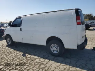 2010 Chevrolet Express Cargo Van with VIN 1GCZGFBA6A1171066, listed as a Copart auction lot 54843185 with 501,631 mi miles and Clean Title. Bid and sale history available at carsss.com. Image 2.