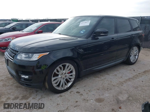 2015 Land Rover Range Rover Sport Supercharged with VIN SALWR2TF4FA611687, listed as a IAAI auction lot 41570022 with 112,362 mi miles and . Bid and sale history available at DreamBid. Image 2.