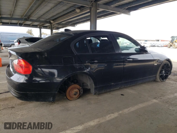 2006 BMW 3 Series 325i with VIN WBAVB13566KR66294, listed as a Copart auction lot 49628955 with 149,820 mi miles and Salvage Title. Bid and sale history available at carsss.com. Image 3.