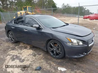 2013 Nissan Maxima SV with VIN 1N4AA5AP1DC844312, listed as a IAAI auction lot 41447722 with 135,873 mi miles and . Bid and sale history available at carsss.com. Image 1.