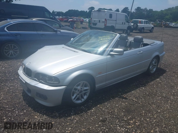 2001 BMW 3 Series 330Ci with VIN WBABS53451JU81015, listed as a IAAI auction lot 42648232 with 126,529 mi miles and . Bid and sale history available at DreamBid. Image 2.
