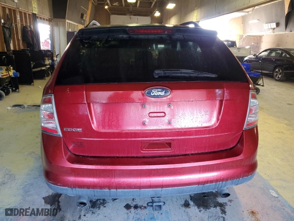 2008 Ford Edge SE with VIN 2FMDK36C78BA04390, listed as a Copart auction lot 44375615 with 139,635 mi miles and Salvage Title. Bid and sale history available at carsss.com. Image 6.