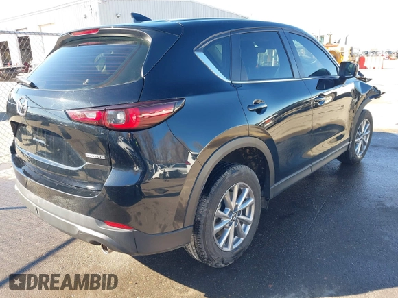 2023 Mazda CX-5 2.5 S with VIN JM3KFBAM9P0230299, listed as a IAAI auction lot 41656657 with 17,290 mi miles. Bid and sale history available at carsss.com. Image 4.