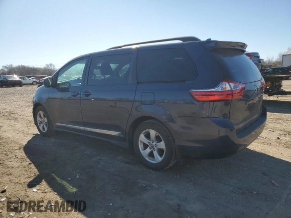 2018 Toyota Sienna LE Auto Access Seat with VIN 5TDKZ3DCXJS910757, listed as a Copart auction lot 46435435 with 80,774 mi miles and Salvage Title. Bid and sale history available at carsss.com. Image 2.