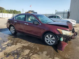 2008 Honda Accord EX-L z VIN 1HGCP36838A041687, wystawiony jako Copart lot #52078095 z przebiegiem 190 102 mil mil oraz Szkoda całkowita • Salvage title. Historia ofert i sprzedaży dostępna na DreamBid. Obrazek 4.
