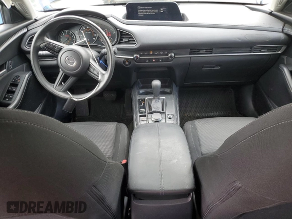 2024 Mazda CX-30 S with VIN 3MVDMBAM5RM655105, listed as a Copart auction lot 45430725 with 10,096 mi miles and Salvage Title. Bid and sale history available at DreamBid. Image 8.