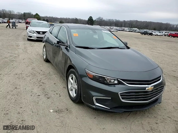 2017 Chevrolet Malibu LS with VIN 1G1ZB5ST1HF267784, listed as a Copart auction lot 44719045 with 98,630 mi miles and Clean Title. Bid and sale history available at carsss.com. Image 10.