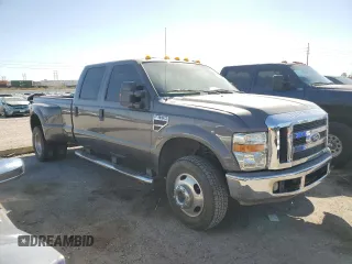 2008 Ford F-350 XL with VIN 1FTWW33R88EB33334, listed as a Copart auction lot 47575965 with 219,596 mi miles and Salvage title. Bid and sale history available at DreamBid. Image 4.