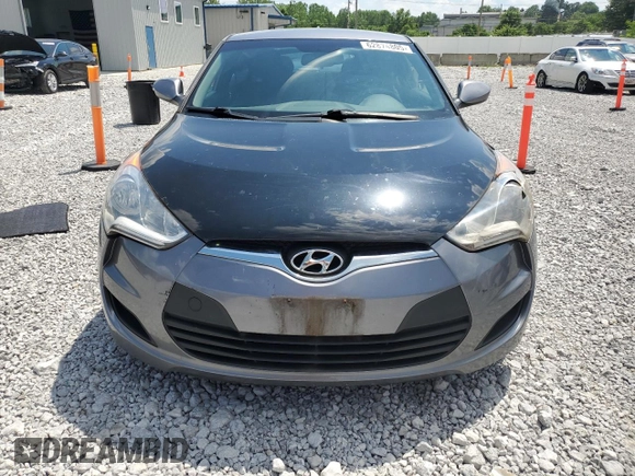 2014 Hyundai Veloster RE:FLEX with VIN KMHTC6AD2EU184412, listed as a Copart auction lot 62874805 with Not provided miles and Salvage title. Bid and sale history available at DreamBid. Image 5.