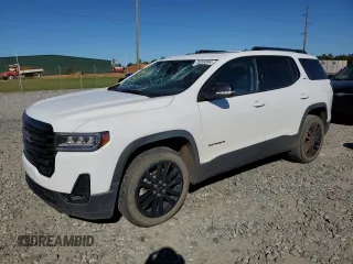 2022 GMC Acadia SLT with VIN 1GKKNMLS8NZ150248, listed as a Copart auction lot 75059894 with 35,158 mi miles and Salvage Title. Bid and sale history available at carsss.com. Image 1.