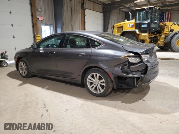 2016 Chrysler 200 Limited with VIN 1C3CCCABXGN143240, listed as a Copart auction lot 52658165 with 131,036 mi miles and Salvage Title. Bid and sale history available at carsss.com. Image 2.