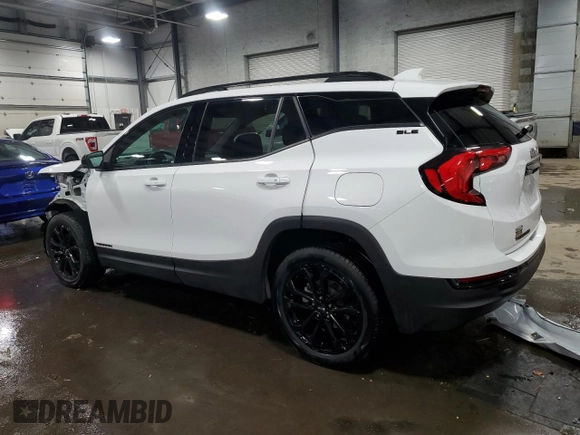 2021 GMC Terrain SLE with VIN 3GKALTEV3ML309475, listed as a Copart auction lot 84863154 with 32,032 mi miles and Salvage Title. Bid and sale history available at carsss.com. Image 2.