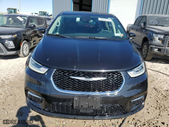 2023 Chrysler Pacifica Hybrid Touring L with VIN 2C4RC1L78PR562256, listed as a Copart auction lot 47222065 with 46,982 mi miles and Clean Title. Bid and sale history available at carsss.com. Image 5.