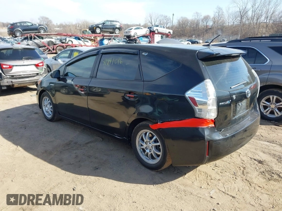 2014 Toyota Prius Two with VIN JTDZN3EU1E3292754, listed as a IAAI auction lot 41811016 with 385,477 mi miles and . Bid and sale history available at DreamBid. Image 3.
