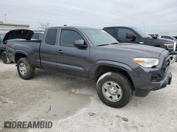 2023 Toyota Tacoma SR with VIN 3TYSX5EN4PT017322, listed as a Copart auction lot 41426265 with Not provided miles and Non repairable. Bid and sale history available at DreamBid. Image 4.