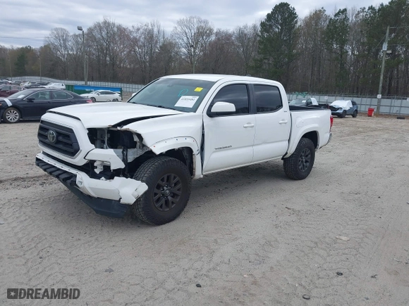 2021 Toyota Tacoma 2WD SR5 with VIN 5TFAZ5CN2MX107207, listed as a IAAI auction lot 41855481 with 108,132 mi miles. Bid and sale history available at carsss.com. Image 18.