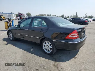 2004 Mercedes-Benz C 320 with VIN WDBRF64J64F506798, listed as a Copart auction lot 71308534 with 85,592 mi miles and Salvage Title. Bid and sale history available at DreamBid. Image 2.