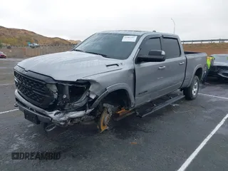 2022 Ram 1500 Big Horn with VIN 1C6RREMT2NN246600, listed as a IAAI auction lot 41481247 with 21,162 mi miles. Bid and sale history available at carsss.com. Image 2.