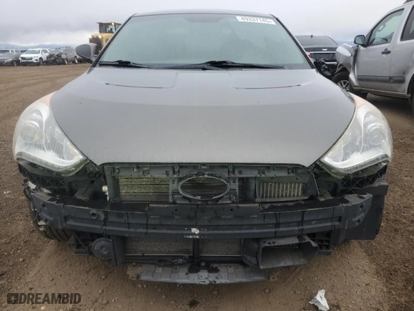 2013 Hyundai Veloster Turbo w/Black Int with VIN KMHTC6AE5DU085042, listed as a Copart auction lot 49337145 with 127,099 mi miles and Clean Title. Bid and sale history available at carsss.com. Image 5.