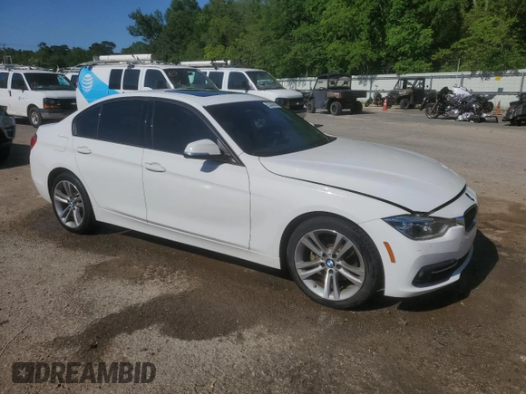2016 BMW 3 Series 328i with VIN WBA8E9G57GNT87893, listed as a Copart auction lot 53308885 with 81,947 mi miles and Clean Title. Bid and sale history available at carsss.com. Image 4.