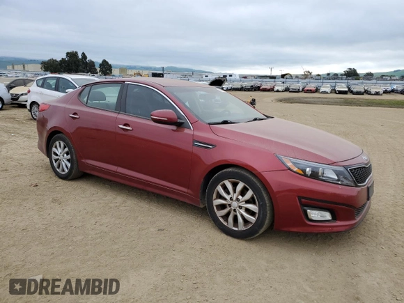 2015 Kia Optima LX with VIN 5XXGM4A75FG359647, listed as a Copart auction lot 50391055 with 197,738 mi miles and Salvage Title. Bid and sale history available at carsss.com. Image 4.