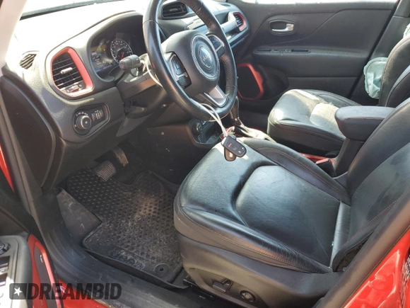 2016 Jeep Renegade Trailhawk with VIN ZACCJBCT5GPE29036, listed as a Copart auction lot 50270905 with Not Provided miles and Salvage Title. Bid and sale history available at carsss.com. Image 7.