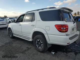 2004 Toyota Sequoia Limited with VIN 5TDZT38A94S234962, listed as a Copart auction lot 44201535 with 185,744 mi miles and Salvage Title. Bid and sale history available at carsss.com. Image 2.