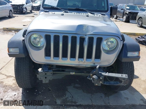 2021 Jeep Wrangler Unlimited Willys with VIN 1C4HJXDN1MW616467, listed as a IAAI auction lot 41791928 with 88,618 mi miles and . Bid and sale history available at DreamBid. Image 12.