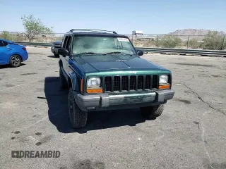 2001 Jeep Cherokee Sport with VIN 1J4FF48S91L610463, listed as a Copart auction lot 59601495 with Not provided miles and Salvage title. Bid and sale history available at DreamBid. Image 14.