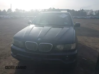 2003 BMW X5 4.4i with VIN 5UXFB33543LH43200, listed as a IAAI auction lot 41652303 with 169,250 mi miles. Bid and sale history available at carsss.com. Image 6.