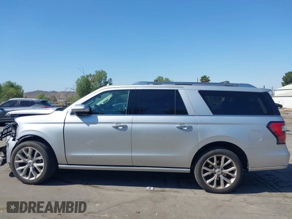 2019 Ford Expedition Max Platinum with VIN 1FMJK1MT1KEA51615, listed as a IAAI auction lot 42390656 with 49,615 mi miles and . Bid and sale history available at DreamBid. Image 15.
