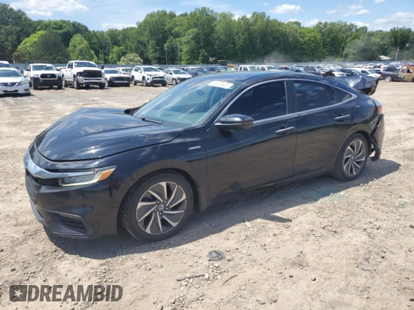 2020 Honda Insight Touring z VIN 19XZE4F93LE008577, wystawiony jako Copart lot #55820425 z przebiegiem 78 823 mil mil oraz Szkoda całkowita • Salvage title. Historia ofert i sprzedaży dostępna na DreamBid. Obrazek 1.