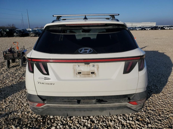 2023 Hyundai Tucson SEL with VIN 5NMJB3AEXPH178311, listed as a Copart auction lot 46442815 with 46,139 mi miles and Salvage Title. Bid and sale history available at carsss.com. Image 6.