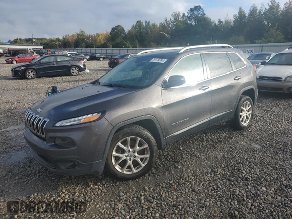 2018 Jeep Cherokee Latitude Plus with VIN 1C4PJLLX5JD503636, listed as a Copart auction lot 79114744 with 83,392 mi miles and Salvage Title. Bid and sale history available at carsss.com. Image 1.