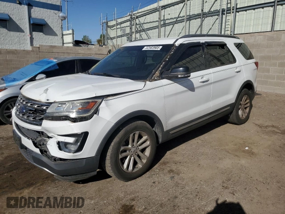 2016 Ford Explorer XLT with VIN 1FM5K7DH1GGD27769, listed as a Copart auction lot 52583905 with 65,770 mi miles and Salvage Title. Bid and sale history available at carsss.com. Image 1.