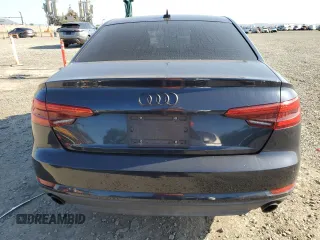 2017 Audi A4 Premium with VIN WAUGNAF40HN005663, listed as a Copart auction lot 52209295 with 117,924 mi miles and Clean Title. Bid and sale history available at carsss.com. Image 6.
