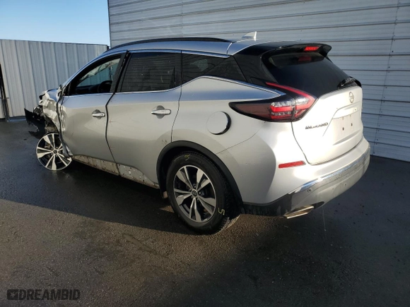 2023 Nissan Murano SV with VIN 5N1AZ2BS7PC107653, listed as a Copart auction lot 46240085 with 24,468 mi miles and Non Repairable. Bid and sale history available at carsss.com. Image 2.
