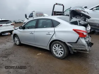2017 Nissan Sentra S with VIN 3N1AB7AP8HY338639, listed as a Copart auction lot 53784335 with 121,369 mi miles and Salvage Title. Bid and sale history available at DreamBid. Image 2.