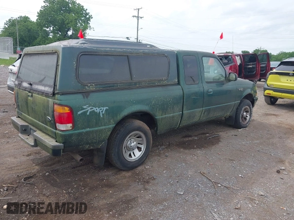 1999 Ford Ranger XL with VIN 1FTYR14V1XPB54402, listed as a IAAI auction lot 42282978 with 95,390 mi miles and . Bid and sale history available at DreamBid. Image 4.