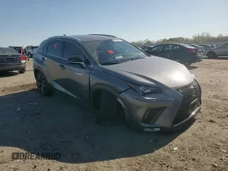 2020 Lexus NX 300 F Sport with VIN JTJSARBZ4L5007172, listed as a Copart auction lot 52419925 with 54,541 mi miles and Salvage title. Bid and sale history available at DreamBid. Image 12.